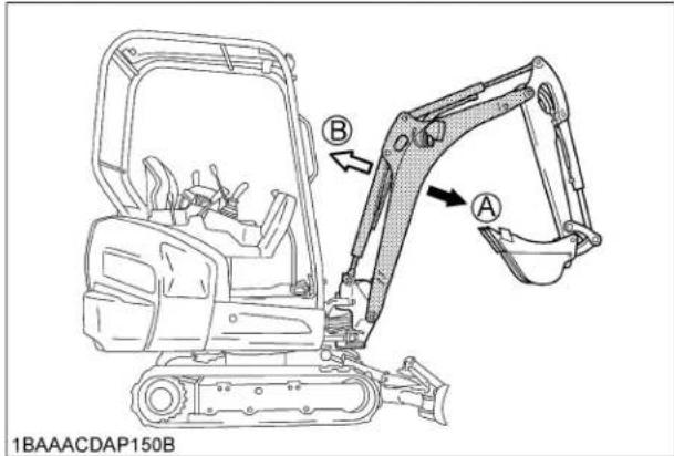 KUBOTA KX0184 - COMMANDE DE LA FLECHE - 2