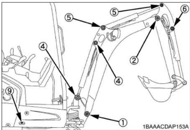 KUBOTA KX0184 - ATTENTION - 1