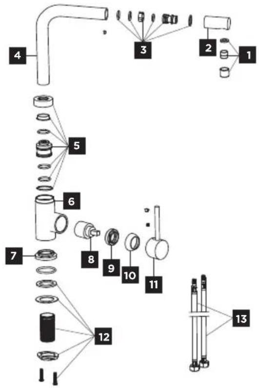 Concept BDG4327BC - Instalácia - 2
