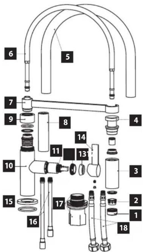 Concept BDG4327BC - Instalacja - 7