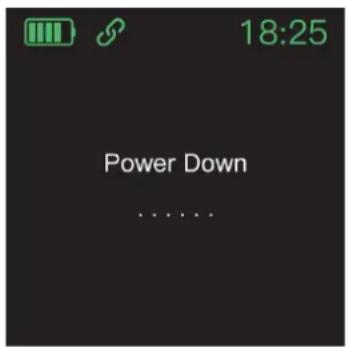 DENVER SW151 MK2 - Betjening af armbåndet - 1