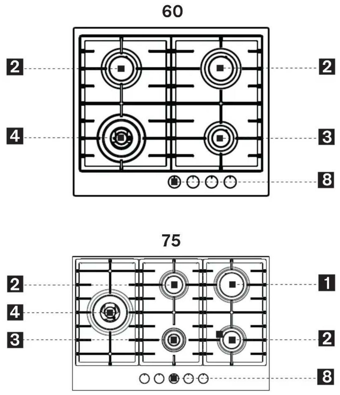 SCHOLTES SOTG1730W - Caractéristiques technique / Technical characteristics - 1