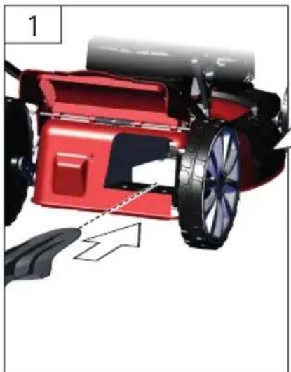 Güde BIG WHEELER 554.1 R LIES - Betrieb - 55
