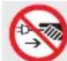 Güde MBS 116 - Symbols - 4