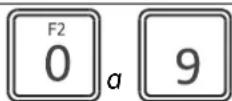 OLIVETTI form 200 - Description des touches mécaniques 5x4 et de la fonction des touches - 2