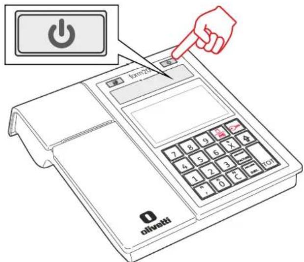 OLIVETTI form 200 - Allumer et teindre - 2