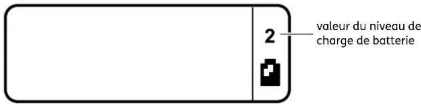 OLIVETTI form 100 - Signalements du Niveau de Batterie à l'Écran Opérateur - 1