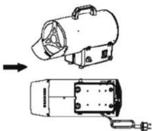 QLIMA GFA1010 - GFA1015 PROCEDURE D'INSTALLATION DU DEFLECTEUR - 4