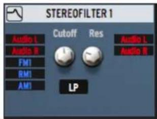 Arturia Spark 2 - Le filtré stériso - 1
