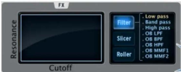 Arturia Spark 2 - Le bouton Filter - 1