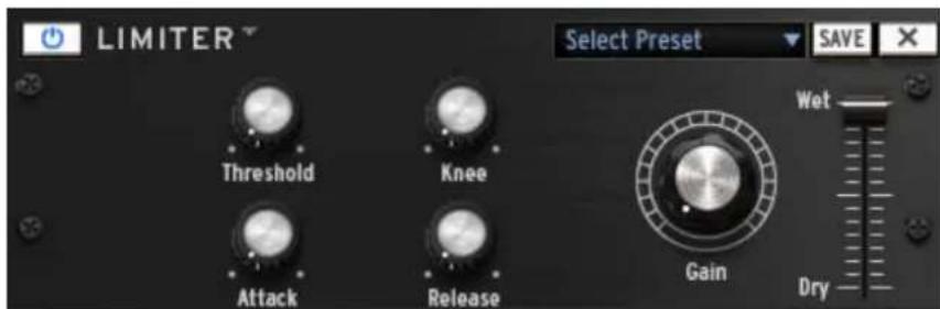 Arturia Spark 2 - Limiter parameters - 1