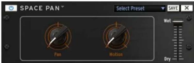 Arturia Spark 2 - Space Pan parameters - 1