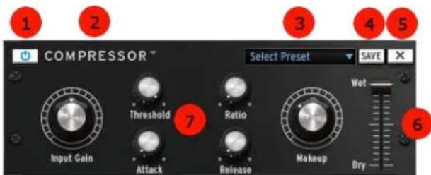 Arturia Spark 2 - Paramètres des effets - 1