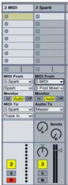 Arturia Spark 2 - Enregister en sortie MIDI out vers un host VST ou un host RTAS - 1