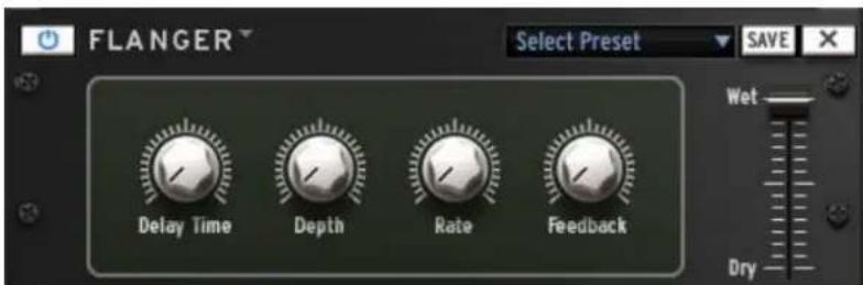 Arturia Spark 2 - Flanger parameters - 1