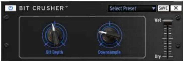 Arturia Spark 2 - Bit CRusher parameters - 1