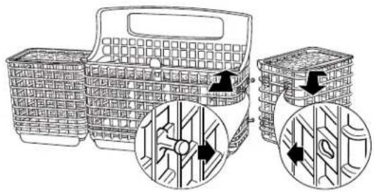KENMORE 14743 - Panier à couverts divisible (sur certains modèles) - 1