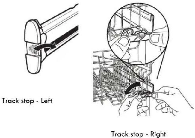 KENMORE 14743 - To remove the rack - 1