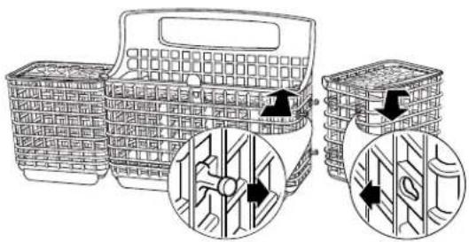 KENMORE 14743 - Splittable Silverware Basket (on some models) - 1