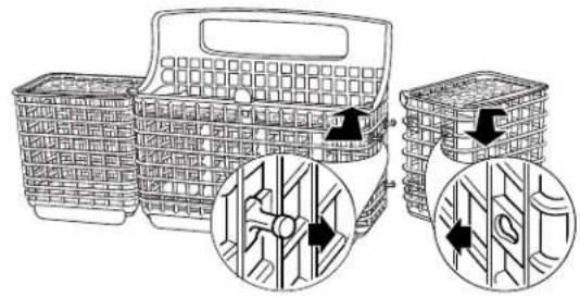 KENMORE 14743 - Canastilla separable de los cubiertos (en algunos modelos) - 1