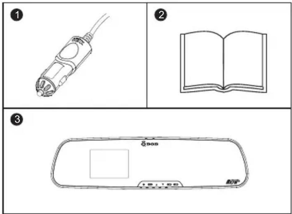 DOD RX7W+ - PACKAGE CONTENTS - 1