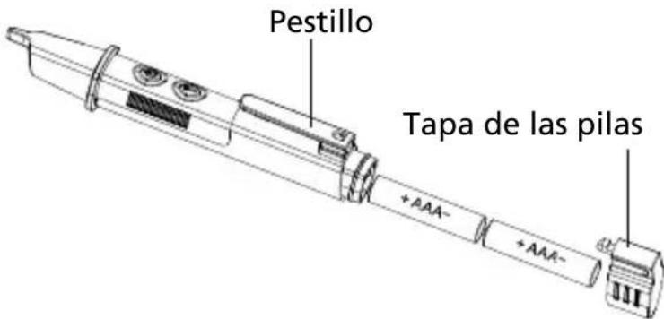 Amprobe NCV1040 - Reemplazo de las pilas - 1