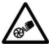 STIGA BL 900e - DANGER DE PROJECTIONS - 1