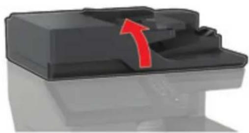 LEXMARK XC8163 - Bourrage papier dans le dispositif d'alimentation automatique - 3