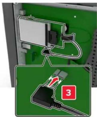 LEXMARK XC8163 - Installation d'un port de solutions interne - 13