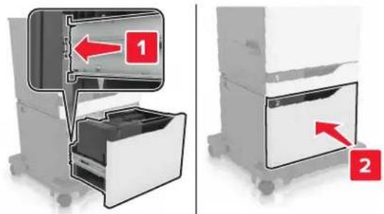 LEXMARK XC8163 - Remplacement du rouleau de saisie du tiroir de 2 200 feuilles - 6