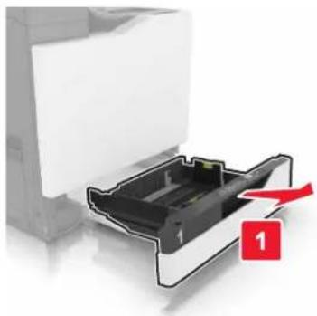 LEXMARK XC8163 - Remplacement du rouleau de saisie - 1