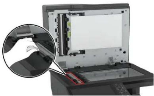 LEXMARK XC8163 - Nettoyage du scanner - 2