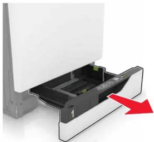 LEXMARK XC8163 - Chargement des tiroirs - 2