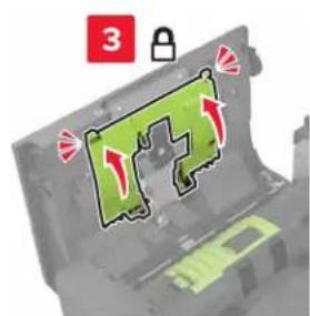 LEXMARK XC8163 - Remplacement du rouleau de saisie du DAA - 9