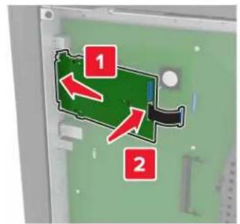 LEXMARK XC8163 - Installation d'un port de solutions interne - 7