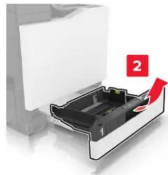 LEXMARK XC8163 - Remplacement du rouleau de saisie - 2