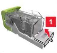 LEXMARK XC8163 - Bourrage d'agrafes derriere la porte J - 4