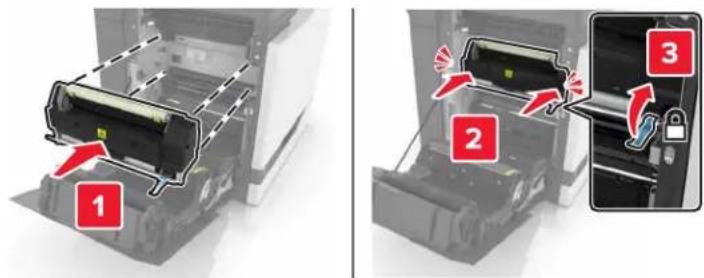 LEXMARK XC8163 - Remplacement de l'unité de fusion - 5