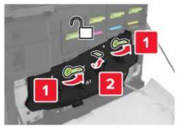 LEXMARK XC8163 - Remplacement d'une unité de développement - 5