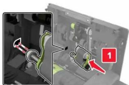 LEXMARK XC8163 - Remplacement du rouleau d'alimentation du DAA - 5