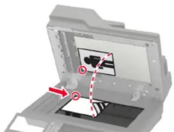 LEXMARK XC8163 - Vitre du scanner - 1