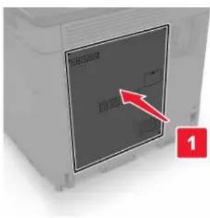 LEXMARK XC8163 - Installation d'un disque dur sur l'imprimante - 8