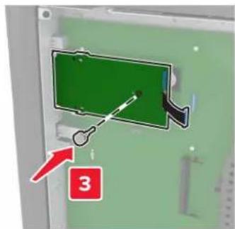 LEXMARK XC8163 - Installation d'un port de solutions interne - 8