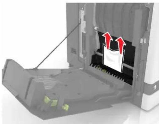 LEXMARK XC8163 - Bourrage papier dans l'unité d'impression recto verso - 4
