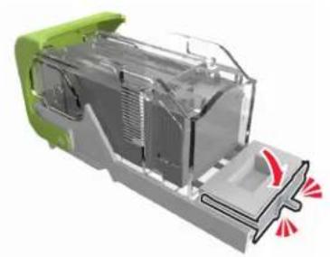 LEXMARK XC8163 - Bourrage d'agrafes derriere la porte J - 7