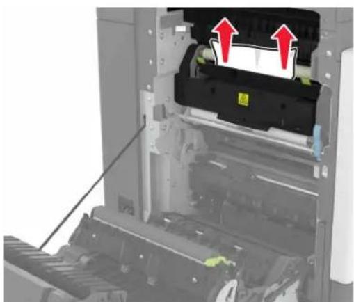 LEXMARK XC8163 - Bourrage papier derrière la porte B - 4