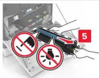 LEXMARK XC8163 - Remplacement d'une unité de traitement d/images - 6