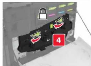 LEXMARK XC8163 - Remplacement d'une unité de traitement d/images - 10