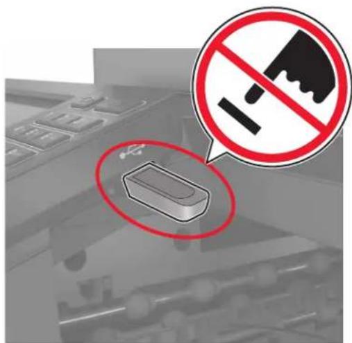 LEXMARK XC8163 - Numérisation vers un lecteur flash - 2