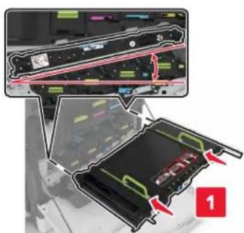 LEXMARK XC8163 - Remplacement de la courroie de transfert - 10